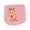 AD-Pink, variant on Inktastic Cute Christmas Reindeer with Christmas Lights Baby Burp Cloth
