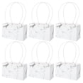 thumbnail image 2 of 6pcs caja de flores portátil papel impermeable bolso de regalo Kraft Bolso de flores Kraft, 2 of 5