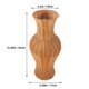 thumbnail image 2 of unbranded 2Ud Jarrón Decorativo Imitación Rattan Para Flores Artificiales O, 2 of 8