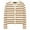Beige, variant on Women'S Sweaters Cardigan Clearance Lightweight Casual Sweater Breathable Cozy Cropped Striped Button Down Cardigan White S
