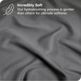 thumbnail image 3 of Bare Home Ultra-Soft Stretchy Sheet Set - Premium 1800 Collection - Deep Pockets - 3 Piece - Twin, Gray, 3 of 8