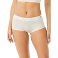 thumbnail image 5 of Sofia Intimates by Sofia Vergara Women's Lace Boyshort Panties, 3-Pack, 5 of 6