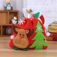 thumbnail image 3 of Linda bolsa de regalo de Navidad, reno, Papá Noel, decoración temática, modelado, 3 of 5