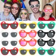 thumbnail image 6 of 12Pack Kids Sunglasses Bulk, Neon Colors Sunglasses UV Protection for Beach Pool Party Favors Goody Bag Filler Sunglasses Party Favors, 6 of 8