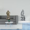 thumbnail image 2 of Figura decorativa de escritorio creativa con la escultura de un caballero europeo y Guan Yin, ideal para la entrada, la sala de estar, la oficina o el, 2 of 8