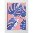 thumbnail image 1 of Artographie Studio 11x14 White Modern Wood Framed Museum Art Print Titled - Monstera Purple 06, 1 of 4