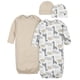 thumbnail image 1 of Gerber set 4 piezas 2 camisones y 2 gorritos 100 por ciento algodón, 1 of 5