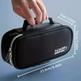 thumbnail image 3 of Pencil Case With Combination Lock, Stationery Bag, Pencil Case, Large Capacity Pencil Case, Handheld Pencil Case, Stationery Case, Cosmetics, Portable Gift, For Office, School, 3 of 5