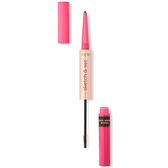 Tarte Big Ego Sketch & Set Brow Pencil & Tinted Gel Medium Brown