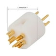 thumbnail image 5 of SIEYIO Turntable Tonearm 5 Pin HiFi Male DIN Connector Gold Plated Plug For Rega Linn, 5 of 9