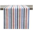 thumbnail image 3 of Fennco Styles Stitched Checkerd Cotton Table Runner 16 x 72 Inch, 3 of 5