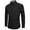 A1-Black, variant on Mens Dress Shirts Long Sleeve Stretch Formal Business Casual Button Down ShirtsBlack 2XL