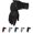 Black, variant on 1Pairs Lightweight Winter Running Gloves, Touch Screen & Anti-Slip Warm Thermal Glove Liners, Cool Weather Driving Cycling Hiking Biking Walking Sporting for Women Men