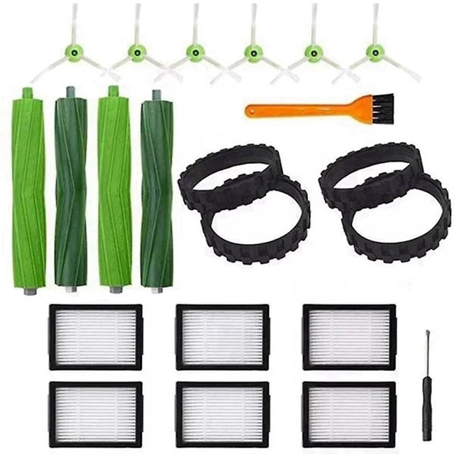 Replacement Spare Parts Accessories For Irobot Roomba I7 I7+ E5 E6 I3 Series Vacuum Cleaner Rubber Brushes Vacuum Filters~2339