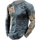 thumbnail image 5 of Camiseta de manga larga para hombre con diseño de mapa del mundo en 3D para deportes de ocio, fitness, retro, clásica, de manga larga, para deportes al aire libre, de gran tamaño y cálida, 5 of 5