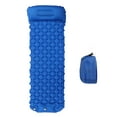 thumbnail image 2 of Camping Sleeping Pad Ultralight Inflatable Sleeping Mat with Built in Pump Backpacking Camping Air Mattress for Outdoor Dark Blue,InflatableSleepingMat,InflatableCampingMattress, 2 of 5