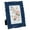 Navy, variant on Isaac Jacobs 4x6 Silver Wave Picture Frame, for Tabletop Display