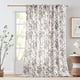 thumbnail image 1 of Cortina Jinchan de lino con estampado floral, 274 x 244 cm, para puerta corredera de patio, 1 of 8