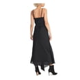 thumbnail image 2 of RACHEL ROY Womens Black Sleeveless Square Neck Maxi Sheath Party Dress  Size L, 2 of 2
