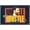 Barnwood Framed Version, variant on Ted Lasso - Roy Kent Whistle Wall Poster, 14.725" x 22.375"