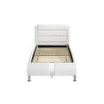 thumbnail image 6 of Jeremaine Twin Upholstered Platform Bed Glossy White, 6 of 10