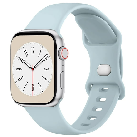 Wanme Bands Compatible with Apple Watch 38mm 40mm 41mm 45mm 44mm 42mm 49mm for Women Mne, Colorful & Soft Silicone Strap for iWath SE Series 9 8 7 6 5 4 3 2 1 Ultra