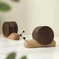 thumbnail image 4 of Estera de Mesa de Posavasos de Madera, Estera Aislante en Forma de Caracol, Herramienta de Posavasos de Madera, Bandeja de Té, Regalo, 4 of 4