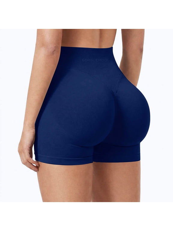 Seamless Sports Shorts High Waistband Butt Lifting SohoChic