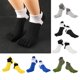 thumbnail image 5 of 6 Pares de Calcetines Suaves Y Transpirabl Punta Bajo, Calcetines Deportivos , Calcetine Calcetería Soledad Calcetines de cinco dedos para hombre, 5 of 10