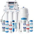 thumbnail image 1 of RTW5AK-UV Sistema de Filtro de Agua por Ósmosis Inversa con Remineralización Alcalina y Filtro UV, Sistema de Filtro de Agua RO de 7 Etapas, 50 GPD, 1 of 8