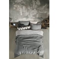 thumbnail image 2 of Dual Color Organic Cotton, 4 Layer Gauze Lightweight Breathable Throw, Lightweight Gauze Cotton Bedspread, California king Size Gauze Throw ,With Fringes, 2 of 7