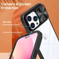 thumbnail image 5 of For Apple iPhone 14 Pro Case With Built In Screen Protector, Camera Lens Cover, Anti Yellow Clear 360 Degree Full-Body Protective Cover, 5 of 7