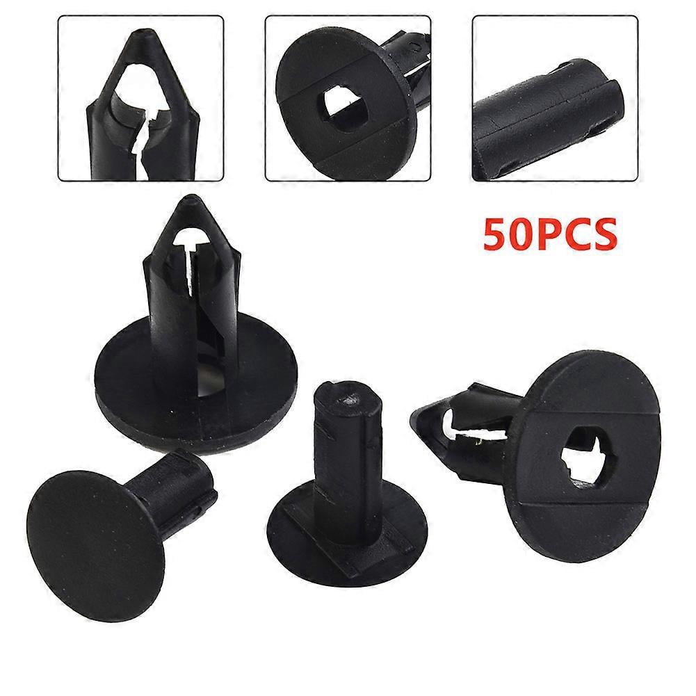 50Pcs 8mm Rivets Clips ATV UTV Car Shield Push Pin Rivet Retainer Clip ...