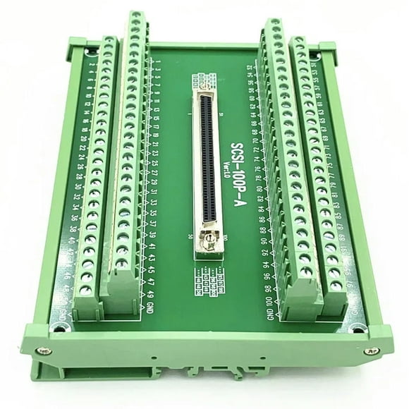 FOR Terminal station SCSI-100F-DB-C Female DB pass acquisition card Trunk terminal HDB100P Gold-plated terminal
