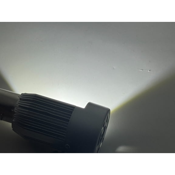 Rebaydo LED Headlight M2S 20 Watt BA20D Base 12 Volt DC High/Low Beam (Color:White 6000K;)