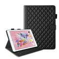 thumbnail image 6 of Allytechgroup for iPad 9.7" 6th/5th 2018/2017 Case with Pencil Holder, Multi-Angle Viewing Stand, Elegant PU Leather Card Pockets Kickstand Cover, Auto Sleep/Wake Case, Also Fit Air 2/1, Black, 6 of 8