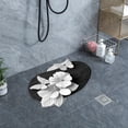 thumbnail image 2 of Hearth & Gear 3D Realistic Pattern Absorbent Pad Fast Drying 3D Carpet Bathroom Soft Fine Fiber Bathroom Carpet Machine Washable Bathroom Mat B Bed Room Carpet Non Living Room Rug Fall Throws And, 2 of 6