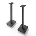 thumbnail image 5 of Kanto YU2BAMBOO YU2 Bamboo Powered Desktop Speakers, Pair, with Kanto SP26PL Pair of 26" Floor Speaker Stands, Black, 5 of 7