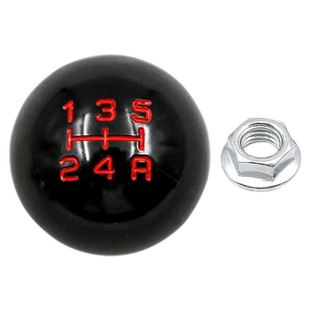 

Round Stick Knob 1.5 Thread Nuts Replacement Manual Er Head For 5 Black 5