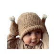 thumbnail image 4 of xiaxaixu Children's Hat Thanksgiving Turkey Knitting Brimless Round Cap, 4 of 6