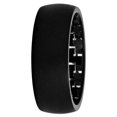 thumbnail image 3 of Mens Black Tantalum with Carbon Fiber Accents Wedding Band, 3 of 3