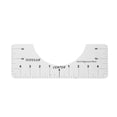 thumbnail image 1 of T-Shirt Alignment Ruler Round Neck Craft Center Ruler PVC Clothing Sewing Guide Tool, 10x3.5inch, 1 of 10