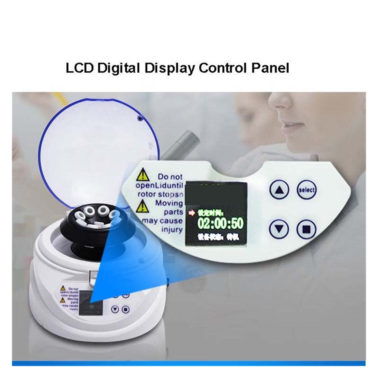 Mini Centrifuge With Lid 12000rpm Micro Centrifuge Medical Practice Machine Laboratory Separator Timing Control SM-12K+
--------
,Strong Power