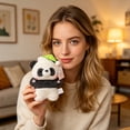 thumbnail image 6 of Small Stuffed Animal Student Stuffed Animal 8 Inch Soft Plush Stuffed Animals Stuffed Elephant Plush Small Stuffed Animals for Student Cute Sleep Hat Elephant Stuffed Animal Desk, 6 of 6