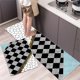 thumbnail image 1 of Fiudx Ofertas flash Artículos en oferta Alfombra de cocina, 2 alfombras de cocina, alfombrillas de cocina acolchadas para suelo, alfombrilla de escritorio antideslizante, juego de alfombras de cocina, 1 of 7
