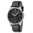 thumbnail image 5 of Wenger Men's 01.1441.101 City Classic Black Dial Black Leather Strap Watch, 5 of 5