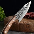 thumbnail image 3 of 6.7in Forging steak knife Boning knife Outdoor barbecue steak dividing knife, 3 of 7