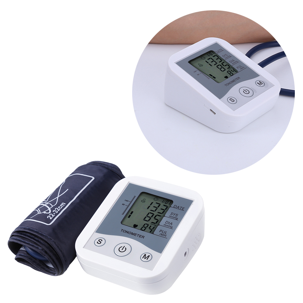 1Pc Blood Pressure Monitor Utility Automatic Smart Durable Blood