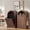 Walnut, variant on YDN Arched Tilt Out Indoor Trash Cabinet - Hidden Garbage Can Cabinets for 10 Gal , Wooden Laundry Hamper W/ Metal Handle & Hooks, Trash Can Storage Organizer for Kitchen, Living Room,Walnut