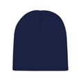 thumbnail image 2 of Beechfield Plain Basic Knitted Winter Beanie Hat, 2 of 3